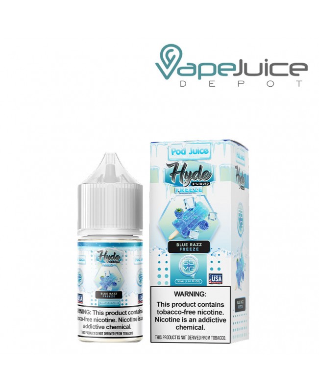 Blue Razz Freeze Hyde Pod Juice TFN Salt 30ml