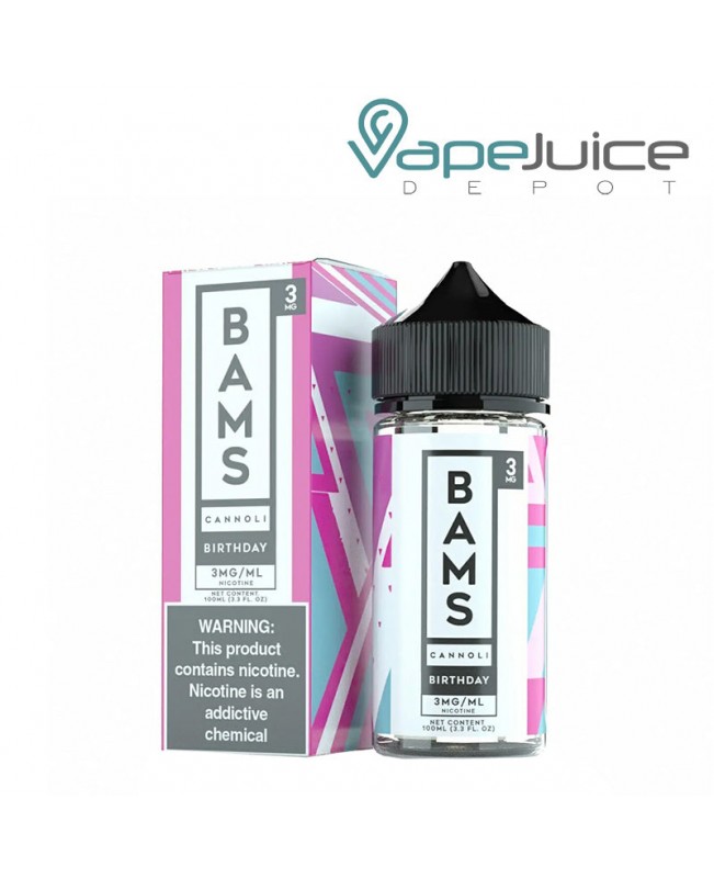 Birthday Cannoli Bam Bams eLiquid 100ml