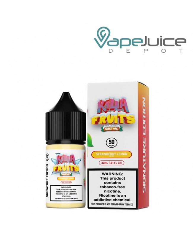 Strawberry Lemon On Ice Killa Fruits Signature TFN Salt 30ml