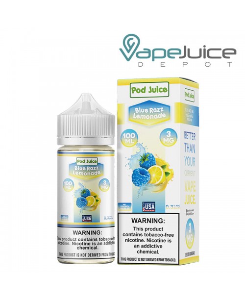 Blue Razz Lemonade Pod Juice TFN 100ml