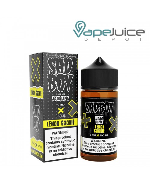 Lemon Cookie SadBoy eLiquid 100ml