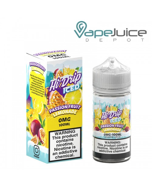 Passion Fruit Lemonade ICED Hi Drip eLiquid 100ml