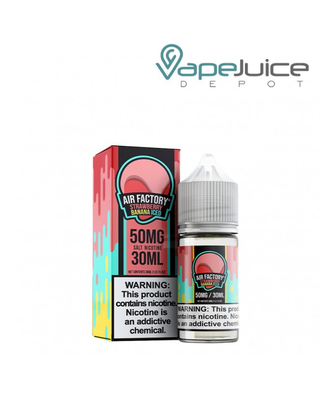 Iced Strawberry Banana Salts Air Factory Synthetic 30ml