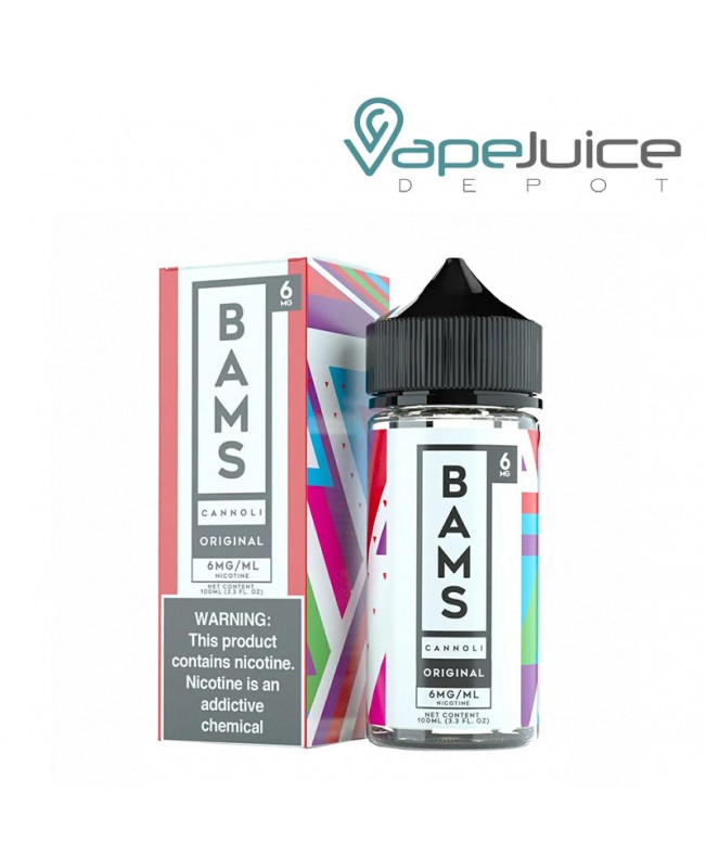 Original Cannoli Bam Bams eLiquid 100ml