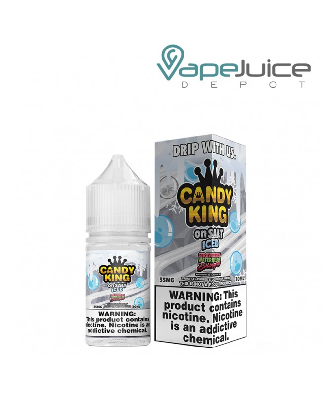 Iced Strawberry Watermelon Bubblegum Candy King On Salt 30ml