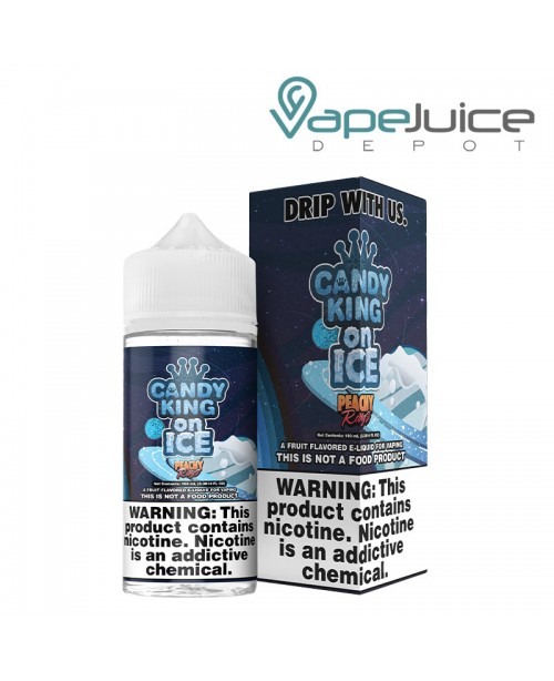 Iced Peachy Rings Candy King eLiquid 100ml