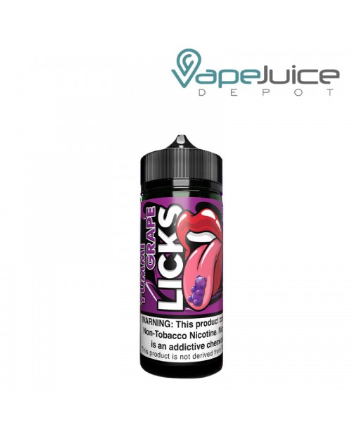 Yummi Grape LICKS Roll Upz 100ml