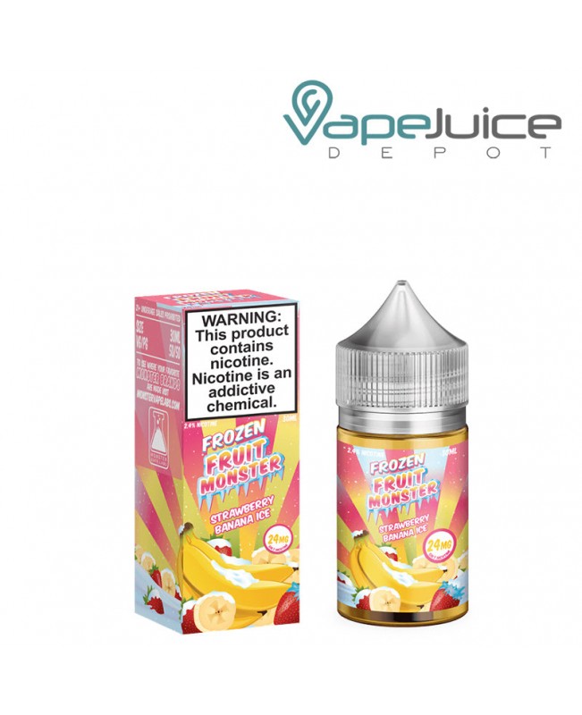 Strawberry Banana Ice TFN Salt Frozen Fruit Monster 30ml