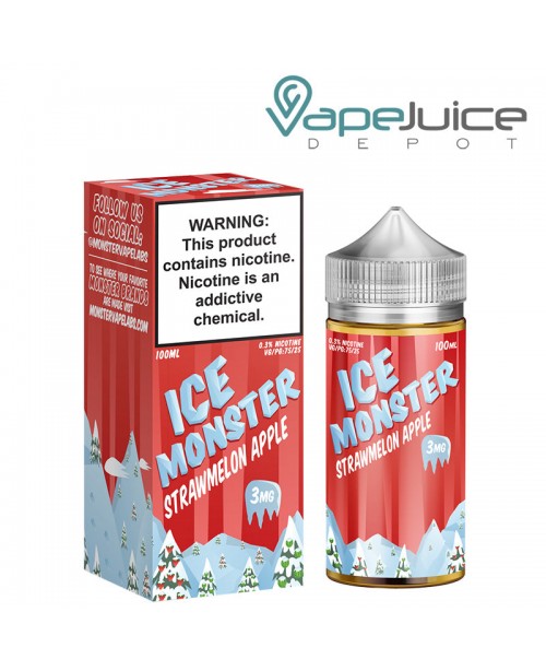 Ice Monster Strawmelon Apple 100ml