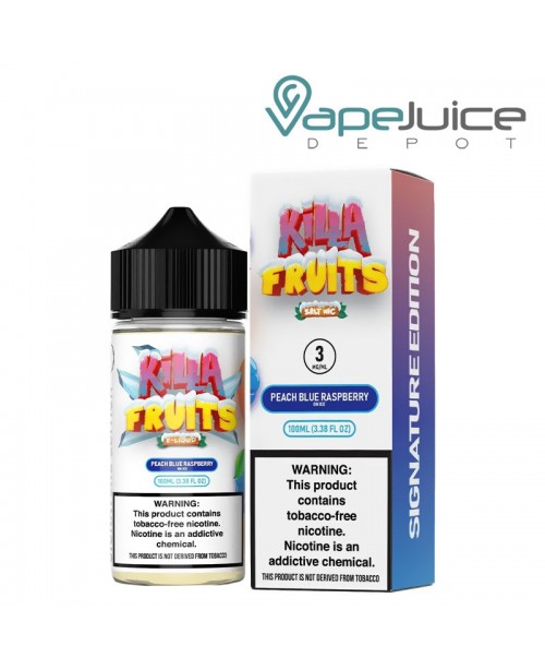 Peach Blue Raspberry On Ice Killa Fruits Signature...