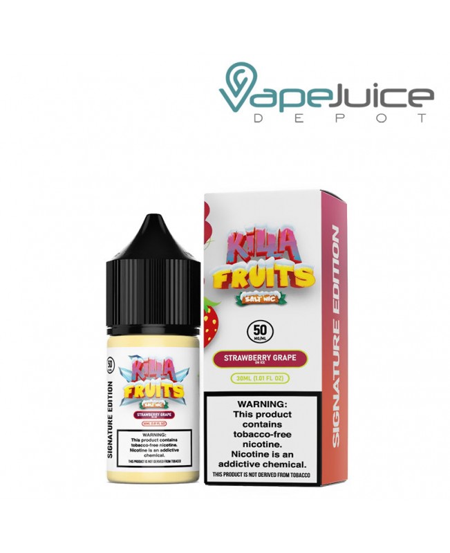 Strawberry Grape On Ice Killa Fruits Signature TFN Salt 30ml