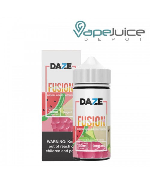 Raspberry Green Apple Watermelon 7 Daze Fusion 100...