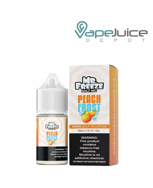 Peach Frost Mr Freeze Salt Nic 30ml