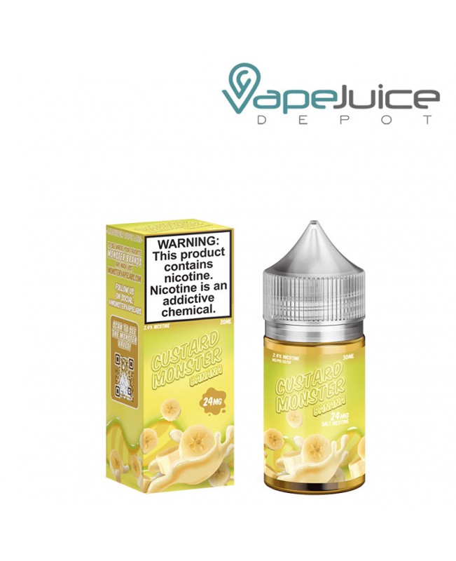 Banana Custard Jam Monster Salts 30ml