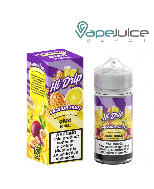 Passion Fruit Lemonade Hi Drip eLiquid 100ml