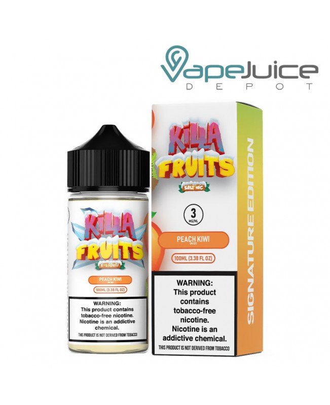 Peach Kiwi On Ice Killa Fruits Signature TFN Series 100ml