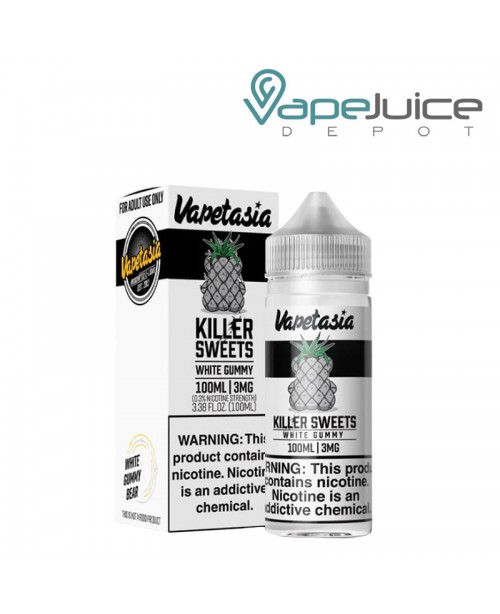 Killer Sweets White Gummy Vapetasia Synthetic 100m...