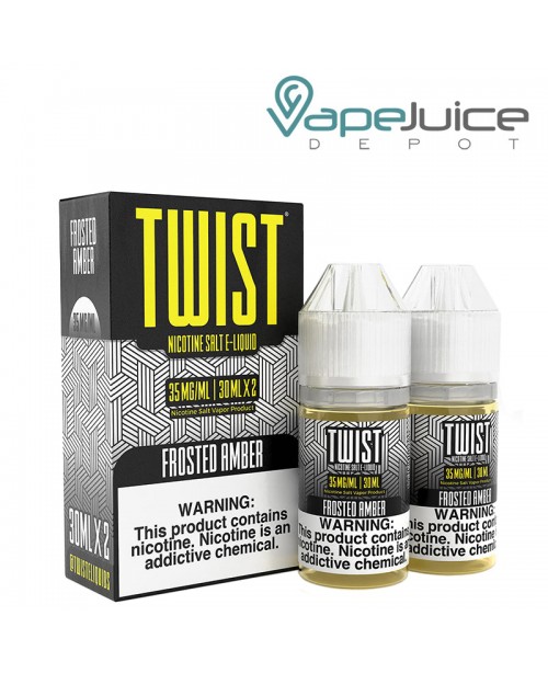 Frosted Amber Twist Salt E-Liquid 60ml