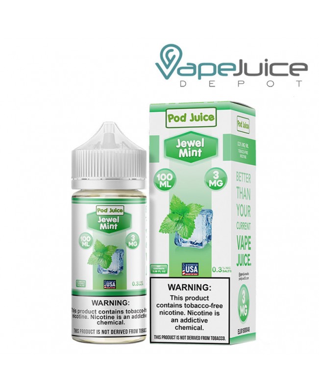 Jewel Mint Pod Juice TFN 100ml