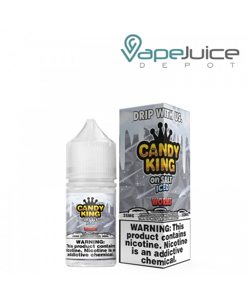 Iced Worms Candy King On Salt 30ml