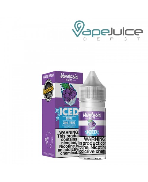 ICED Grape Vapetasia Salts 30ml