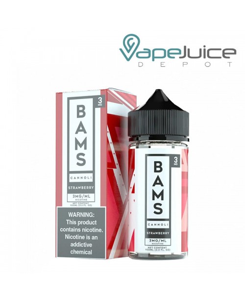 Strawberry Cannoli Bam Bams eLiquid 100ml