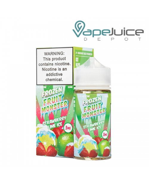 Strawberry Lime Ice Fruit Monster 100ml