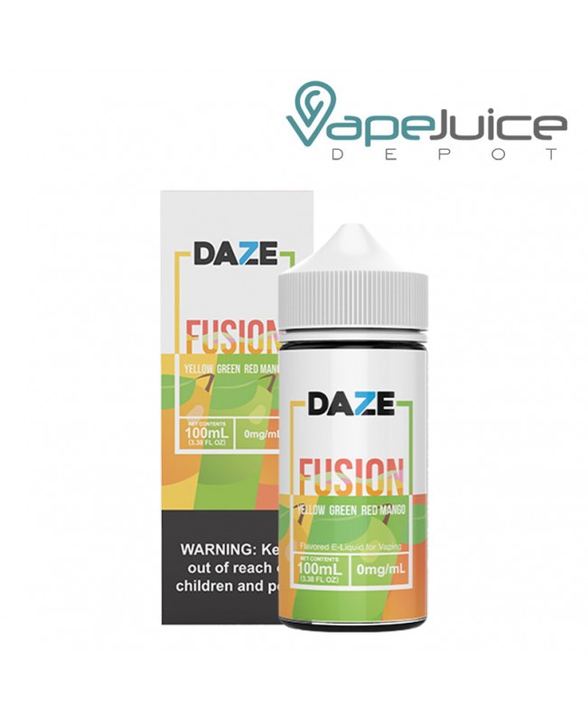 Yellow Green Red Mango 7 Daze Fusion 100ml