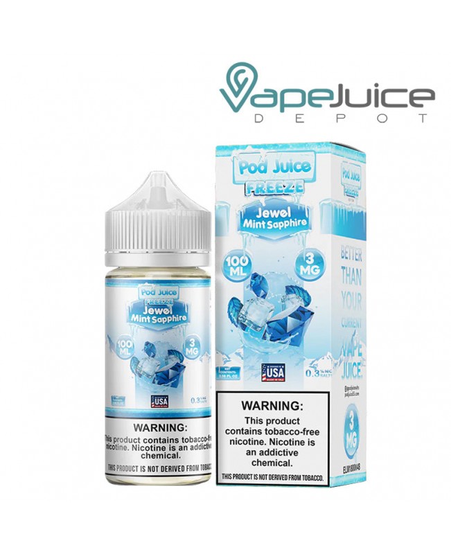 Jewel Mint Sapphire Pod Juice TFN 100ml