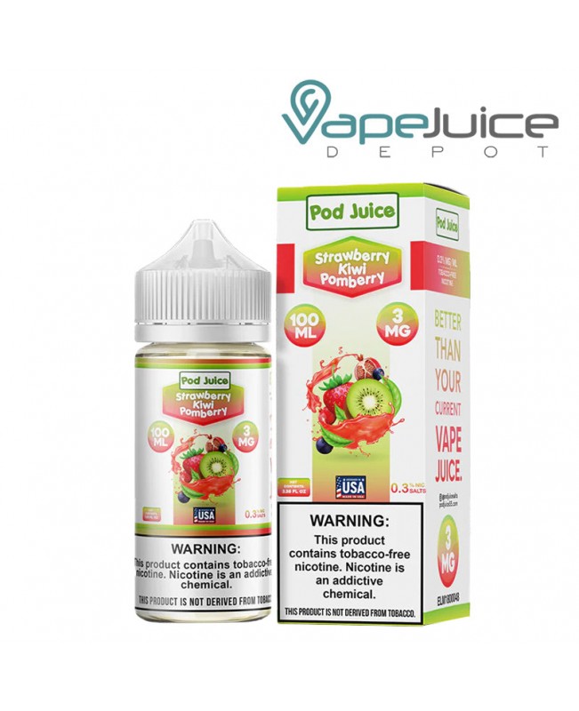 Strawberry Kiwi Pomberry Pod Juice TFN 100ml