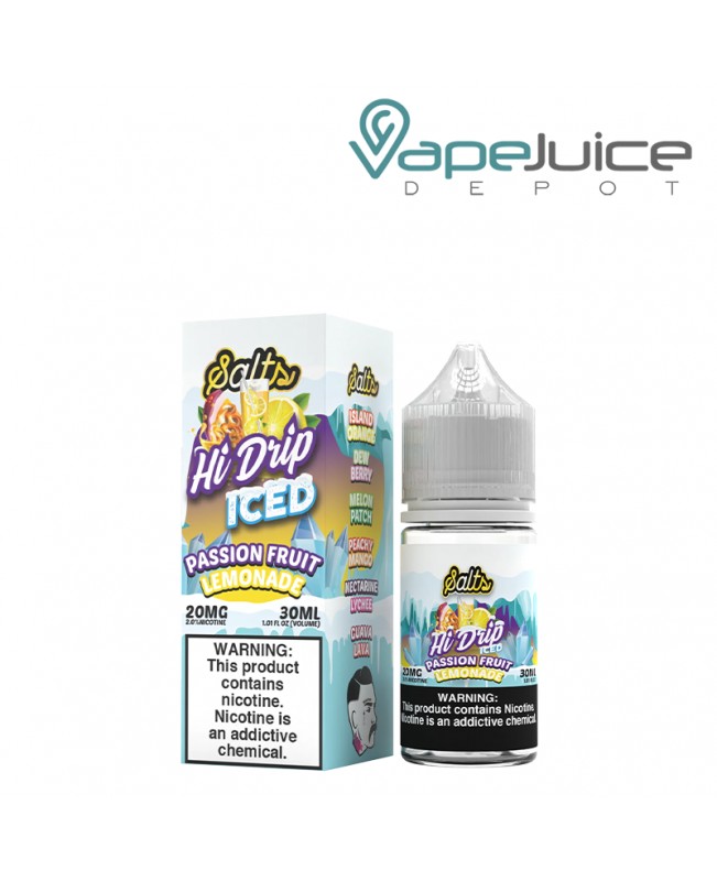 Passion Fruit Lemonade ICED Hi Drip Salts 30ml