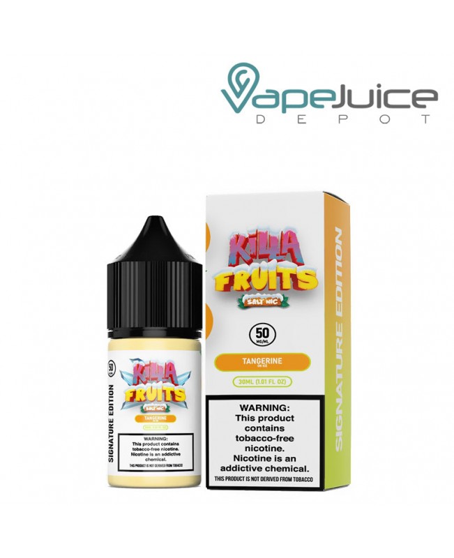 Tangerine On Ice Killa Fruits Signature TFN Salt 30ml