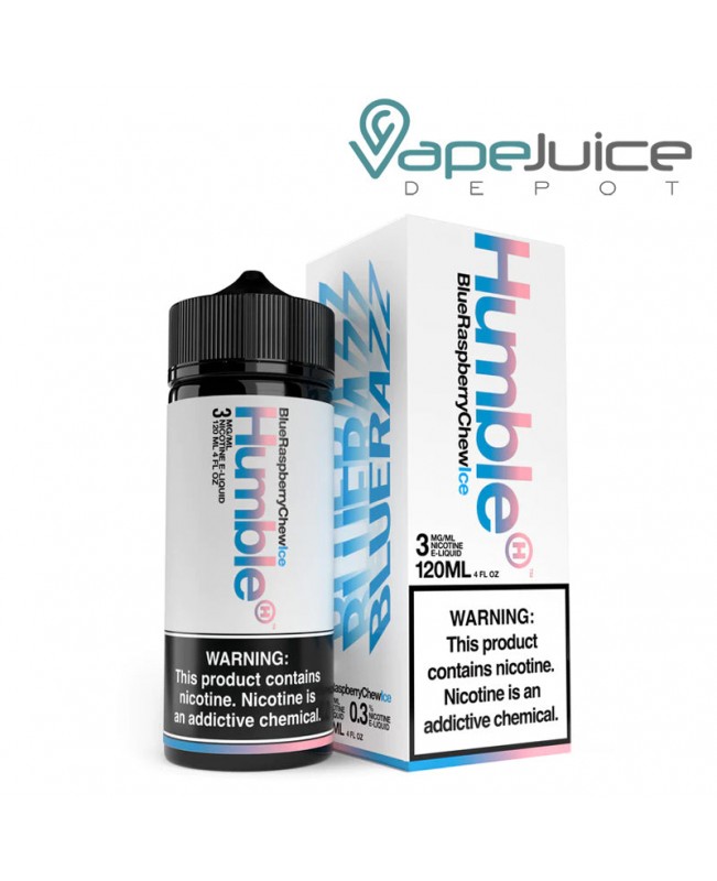 Blue Raspberry Chew ICE (Berry Blow Doe Ice) TFN Humble 120ml