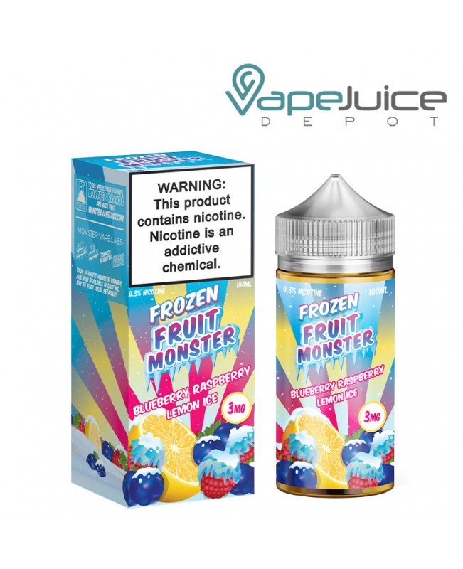 Blueberry Raspberry Lemon Ice Frozen Fruit Monster 100ml