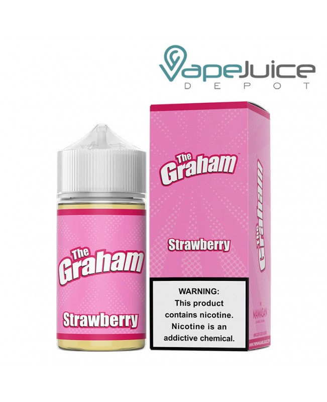 Strawberry The Graham Mamasan eLiquid 60ml