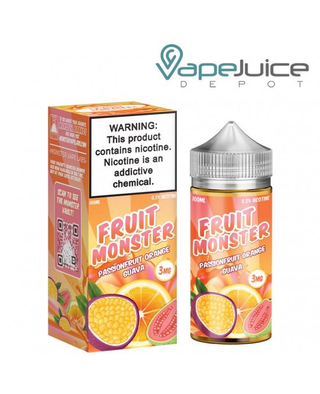 Passionfruit Orange Guava Fruit Monster 100ml