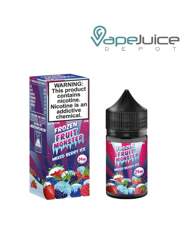 Mixed Berry Ice Frozen Fruit Monster Salts 30ml