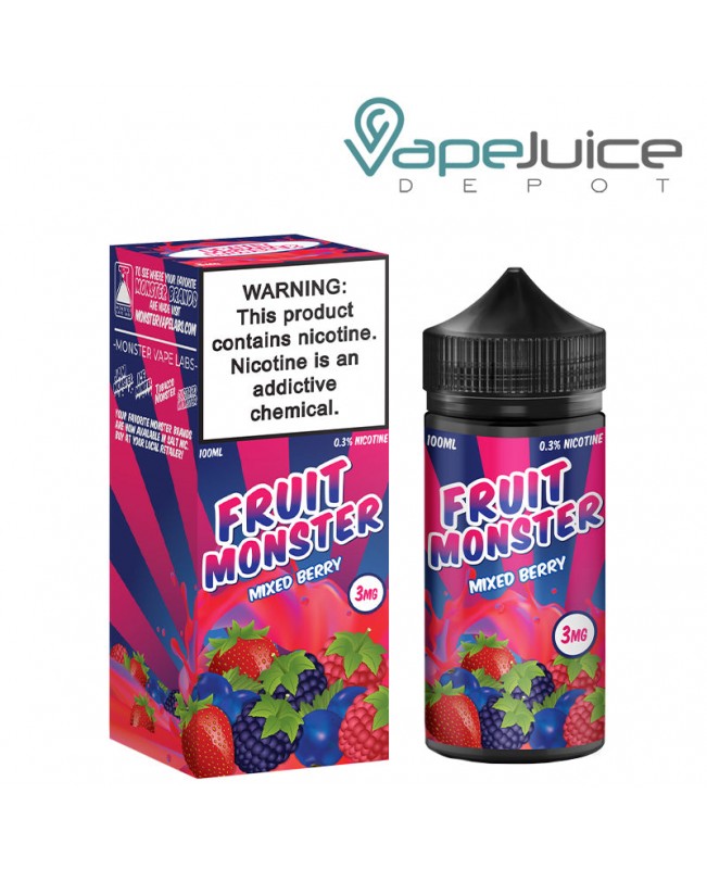 Mixed Berry Fruit Monster eLiquid 100ml