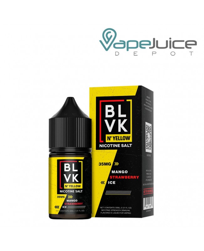 Mango Strawberry Ice BLVK N' Yellow Salt 30ml