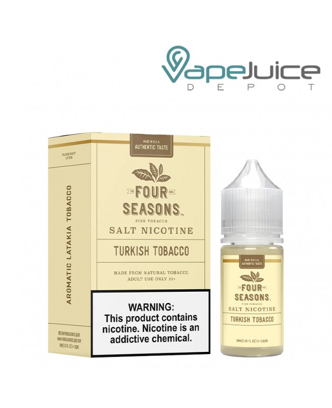 Turkish Tobacco Salt Four Seasons 30ml