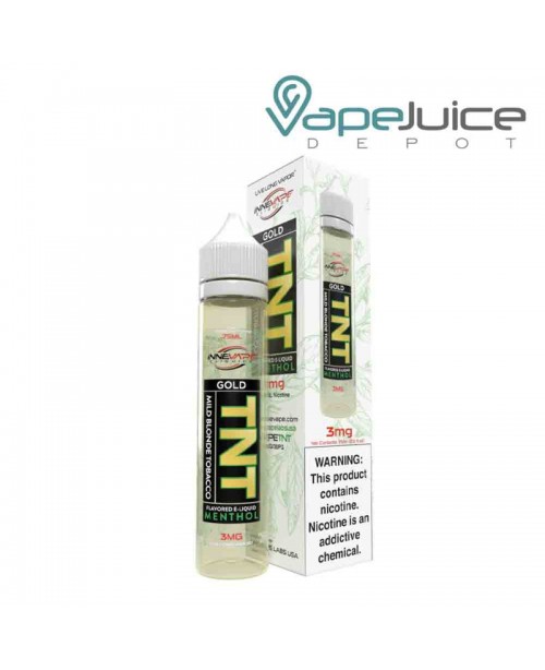 TNT Gold Menthol Innevape eLiquid 75ml