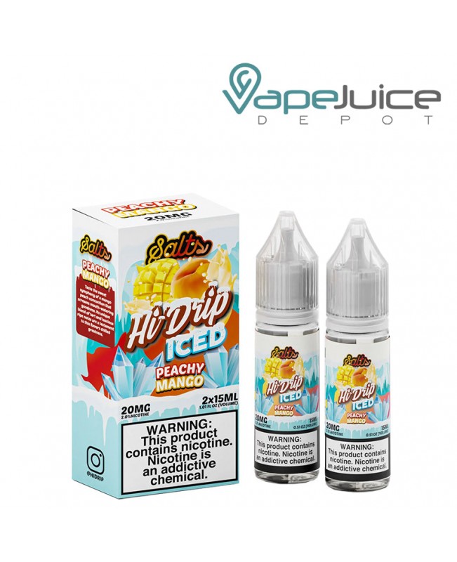 ICED Peachy Mango Hi Drip Salts 30ml