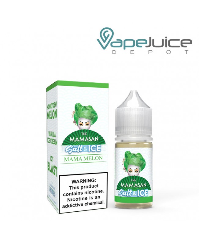 Mama Melon Ice Salt The Mamasan eLiquid 30ml