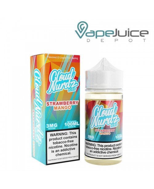 ICED Strawberry Mango TFN Cloud Nurdz 100ml