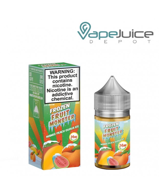 Mango Peach Guava Ice Frozen Fruit Monster Salts 30ml