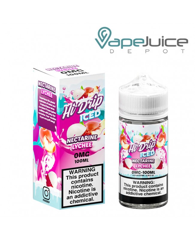 ICED Nectarine Lychee Hi-Drip eLiquid 100ml