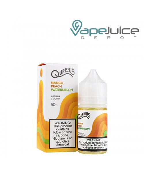 Mango Peach Watermelon Qurious Synthetic Salt 30ml