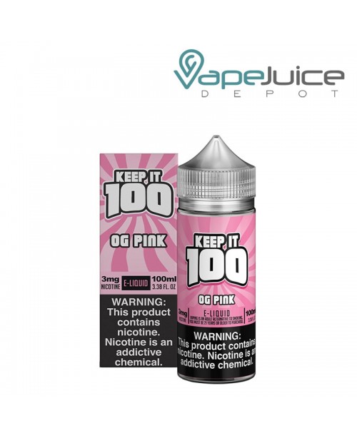 OG Pink Keep it 100 eLiquid 100ml