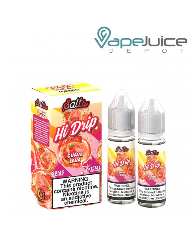 Guava Lava Hi Drip Salts 30ml