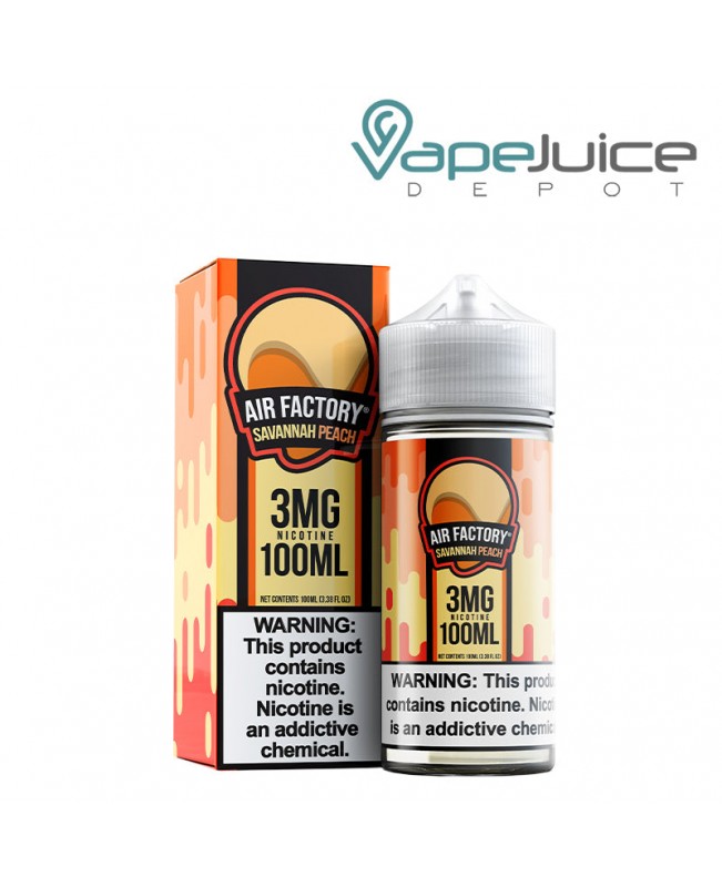 Savannah Peach Synthetic Air Factory eLiquid 100ml